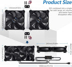 SCCCF Dual 120mm USB Cooling Fan - Image 3