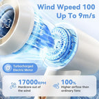 Portable Fan For Travel Mini: Small Pocket Handheld Personal Rechargeable - Image 2