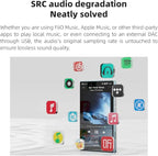 JadeAudio/FiiO JM21 Android 13 Hi-Res Music Player MP3 - Image 7
