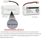 iMah Ryme B1-3 BT162342 BT262342 2.4V 300mAh Ni-MH Cordless Telephone Batteries - Image 2