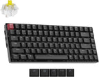Keychron K2 75% Layout QMK Wireless and Wired Options Mechanical Keyboard Super by Keychron
