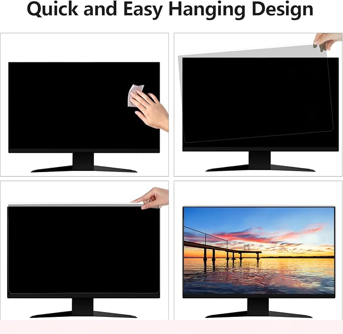 2 Pack Computer Privacy Screen Shield Compatible - Image 5
