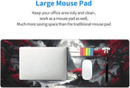 Gaming Mouse Pad Desk Pad, Extended Big Mouse Pad, 31.5x11.8 Inch Long Computer - Image 6