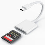 USB C SD Card Reader, Type C SD Memory Card Reader Micro SD Card Reader by Groodo