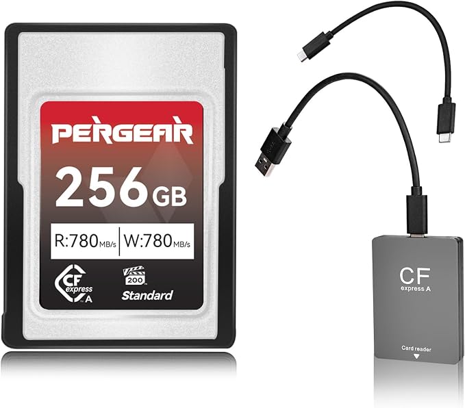 Pergear 256GB CFexpress Type A Memory Card by PERGEAR