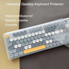 Ultra Thin Desktop PC Silicone Clear Keyboard Cover Skin Protector - Image 2