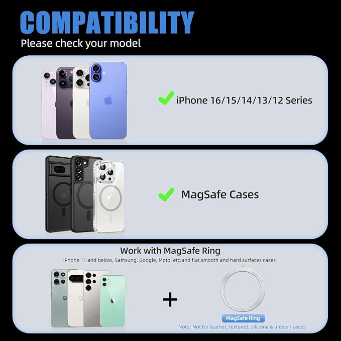 Phone Tripod Stand, Aluminum Alloy Mini Tripod Compatible - Image 7