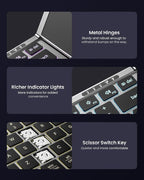 Samsers Foldable Bluetooth Keyboard - Image 8