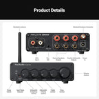 Fosi Audio Bluetooth Subwoofer Amplifier 2.1, BT30D Pro Subwoofer Amp - Image 5