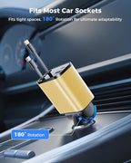 4 in 1 Retractable Car Charger, SUPERONE Smaller Fast Car Phone Charger 69W - Image 7