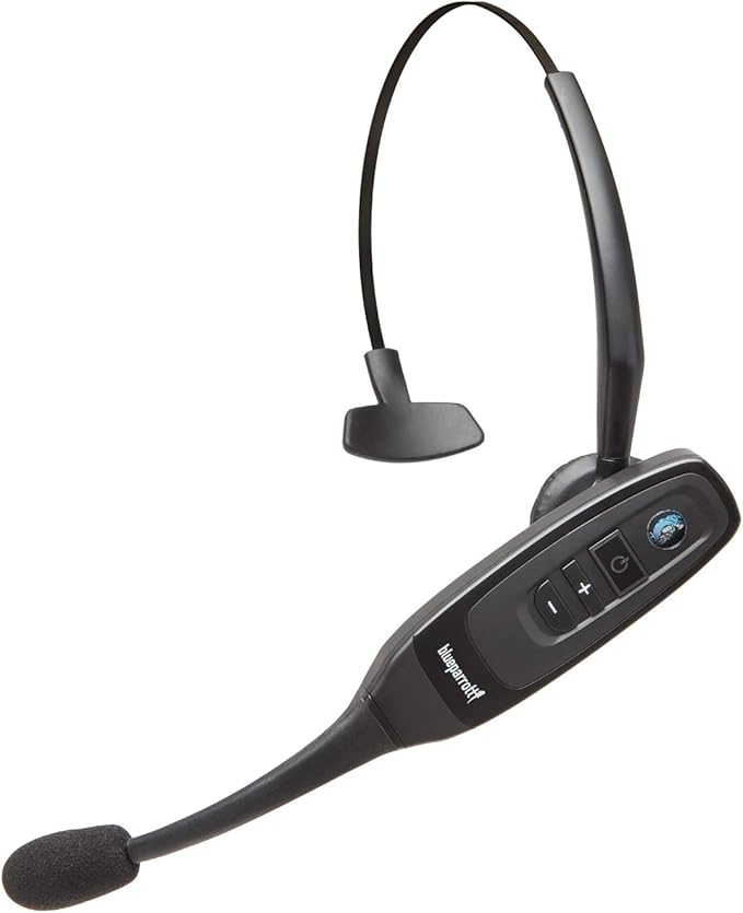 BlueParrott C400-XT Mono Bluetooth Wireless Headphones 96% Noise Canceling by BlueParrott