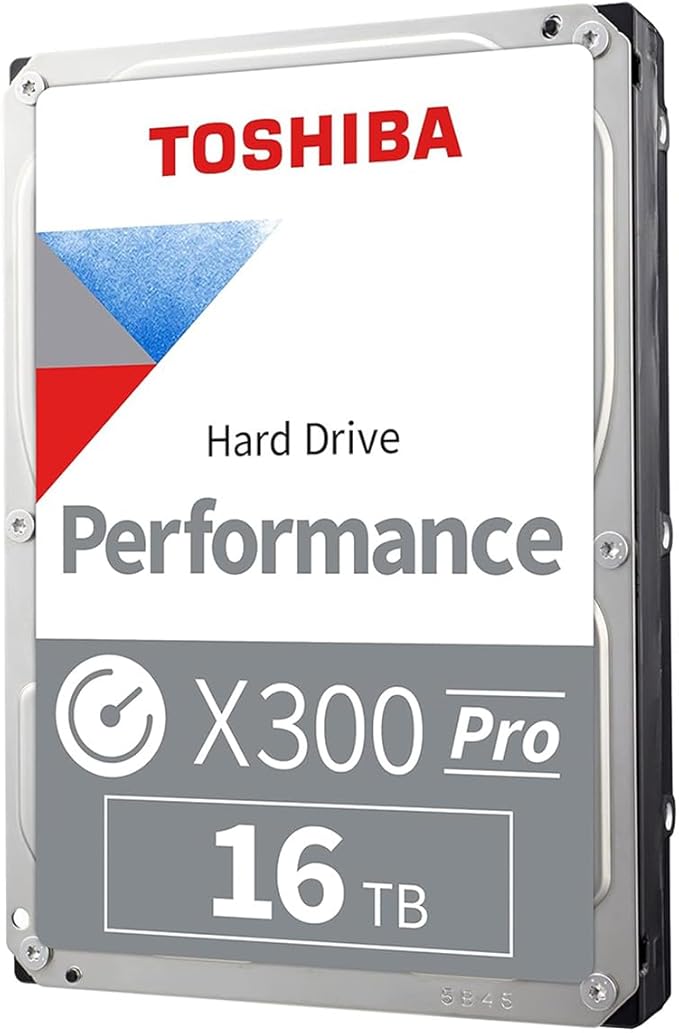 Toshiba X300 PRO 16TB High Workload Performance by Toshiba