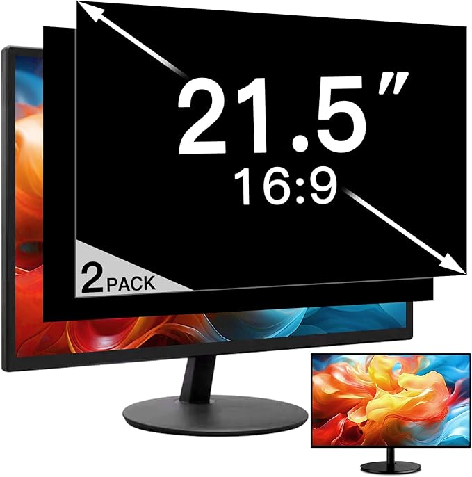 2 Pack 21.5 Inch Privacy Screen by ANTOGOOV