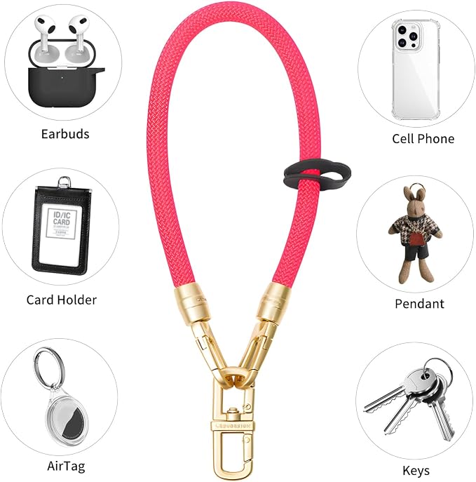Universal Cell Phone Lanyard Wrist Strap, Phone Bracelet Strap, Phone Charms - Image 6
