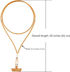 Cell Phone Lanyard Detachable Phone Chain Strap Leather 2-in-1 anti theft phone - Image 6