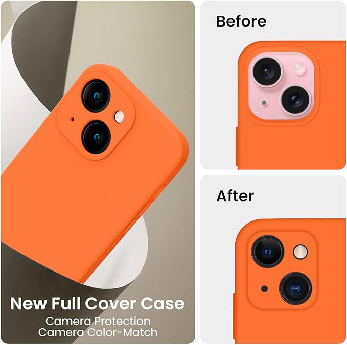 FireNova Designed for iPhone 15 Case, Silicone Upgraded Phone Case with - Image 3