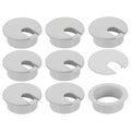 uxcell 8 Pcs 35mm Desk Grommet, Plastic Cable Hole Cover, Wire Cord Cable by uxcell