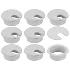 uxcell 8 Pcs 35mm Desk Grommet, Plastic Cable Hole Cover, Wire Cord Cable by uxcell