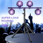 DJ Light Stand Heavy Duty Par Can Tripod T-Bar Stage Lights Stand Adjustable - Image 6