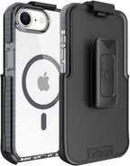 BELTRON Belt Case for iPhone 16e, Slim Protective Transparent Case & Rotating - Image 4