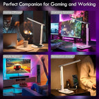 WILIT Desk Lamp for College Dorm Room, Sound Reactive RGB Lamp, Gamer Room Decor - Image 8