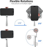 CellphoneTripod with Remote, Aluminum Alloy Selfie Stick Tripod, Best Foldable - Image 5