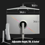 Deco Gear 39 Curved Ultrawide Gaming Monitor, 2560 x 1440, 165 Hz, 99% sRGB - Image 6