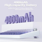 AULA F75 Pro Wireless Mechanical Keyboard, 75% Hot Swappable Custom Keyboard - Image 8
