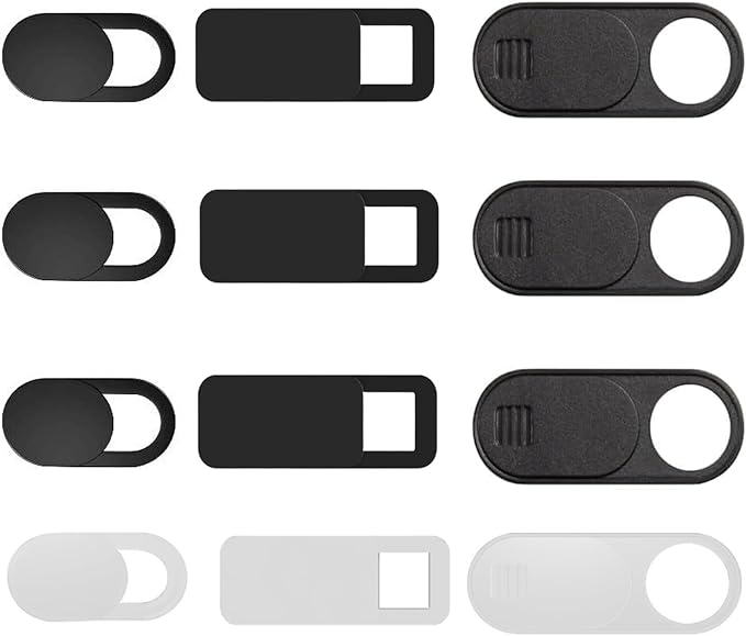 12 PCS Ultra-Thin Webcam Cover Slide by CaliforniaJOS