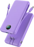 Portable Charger 13800mAh Slim USB C Power Bank by GKUTW