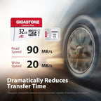 GIGASTONE Micro SD Card 32GB 10-Pack, Camera Plus, MicroSDHC Memory Card - Image 2