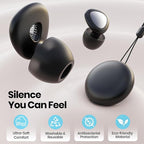 Ear Plugs for Sleeping Noise Cancelling, 45dB Reusable Silicone Ear Plugs for - Image 3