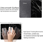 Black Marble Mouse Pad, Square Waterproof Mouse Pad Non-Slip Rubber Base - Image 3