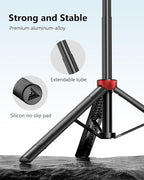 Aureday 72" Phone Tripod and Selfie Stick, Cell Phone Tripod Stand - Image 3