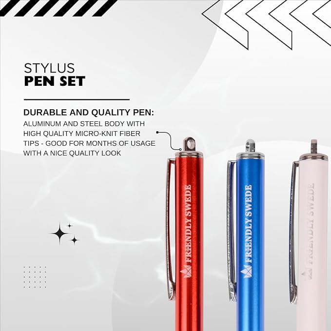 The Friendly Swede Mesh Tip Stylus Pen - Image 3