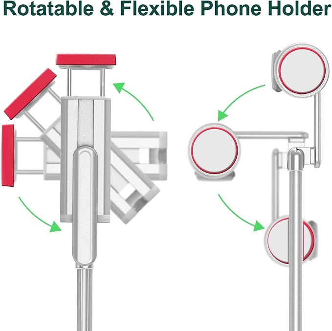 Selfie Stick, Foldable Cellphone Tripod - Image 8