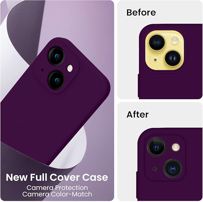 FireNova Designed for iPhone 14 Case, Silicone Upgraded Phone Case with - Image 3