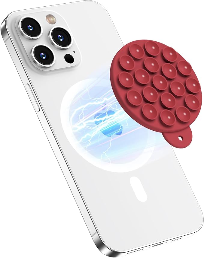Magnetic Suction Cup Phone Mount by HSAOHD