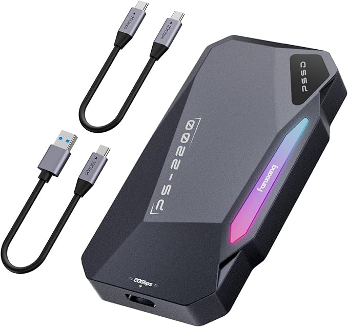 1TB Magnetic Portable SSD, 2050MB/s Type-C USB 3.2 Gen 2x2 External SSD - Image 8