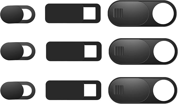 9 Pack 0.03 inch Ultra Thin Webcam Cover Slide Camera Blocker Protect Your by CaliforniaJOS