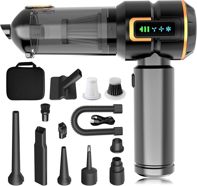 Car Vacuum Cleaner, 22000PA High Power Portable Handheld Car Vacuum & Air Duster by Unknown
