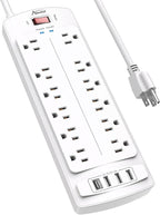 Power Strip, ALESTOR Surge Protector by Alestor