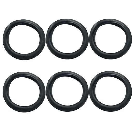 6 Pcs Rubber Grommets, 2-3/8" Inside Diameter 2-1/2" Drill Hole Rubber Wire by Kyuionty