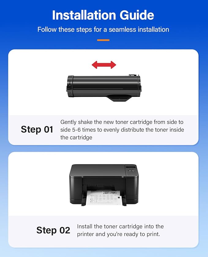 VersaLink B600 B610 Black High Capacity Toner Cartridge 2-Pack Replacement - Image 4