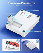 Charger for Nintendo Switch 2 and Switch 1 Controller, Horizontal Charging Dock - Image 7