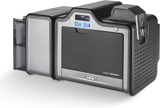2ID Fargo HDP5000e Dual-Sided ID Card Printer 096640 | High-Definition and - Image 2