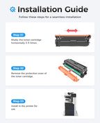 651A Toner Cartridge Set 4-Pack - Image 4