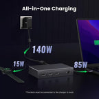 UGREEN Revodok Max 208 Thunderbolt 4 Dock 8-in-1 40Gbps TB4 Hub 3 x TB 4 Dual - Image 5