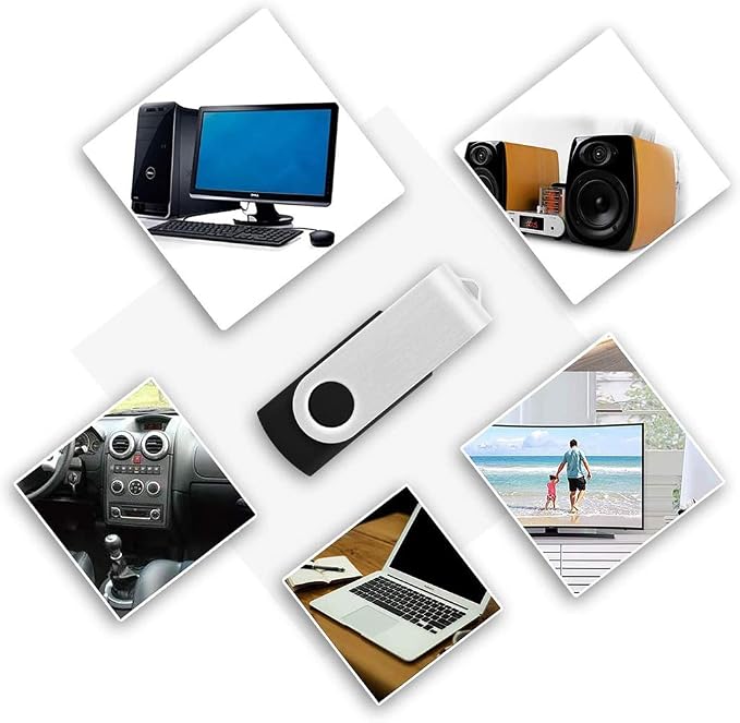 Wholesale 100 Pack 8GB Flash Drive Thumb Drive Flash Drives Swivel Memory Stick - Image 6