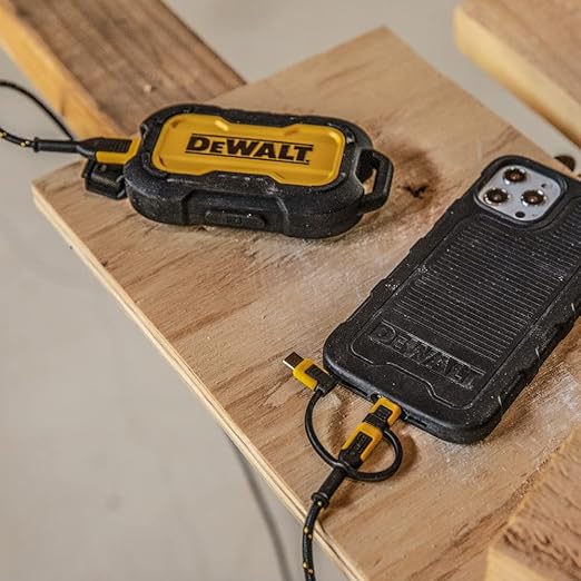 DEWALT Heavy Duty 3 in 1 Multi Charging Cord, 6ft Fast Charger Cord - Image 6